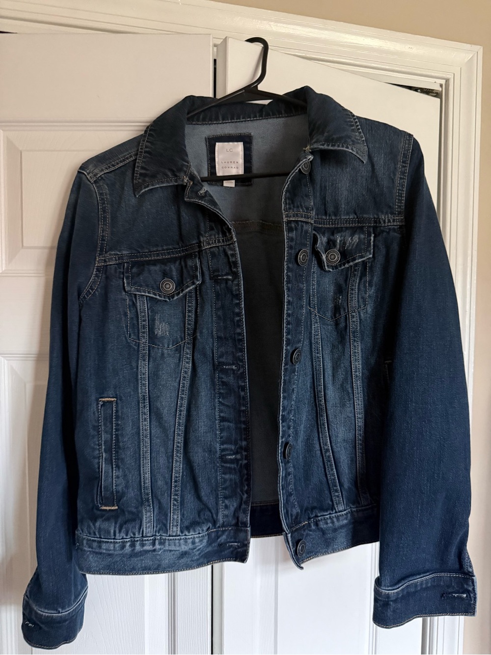 LC Lauren Conrad Indigo Denim Jacket